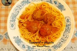 Spaghetti e polpette con PastaMaker