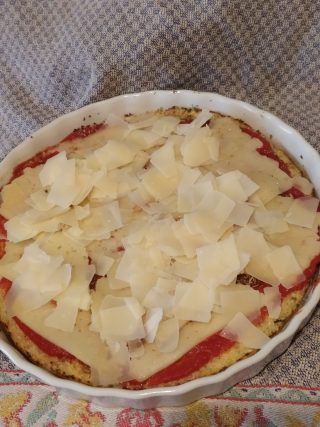 Pizza di cavolfiore